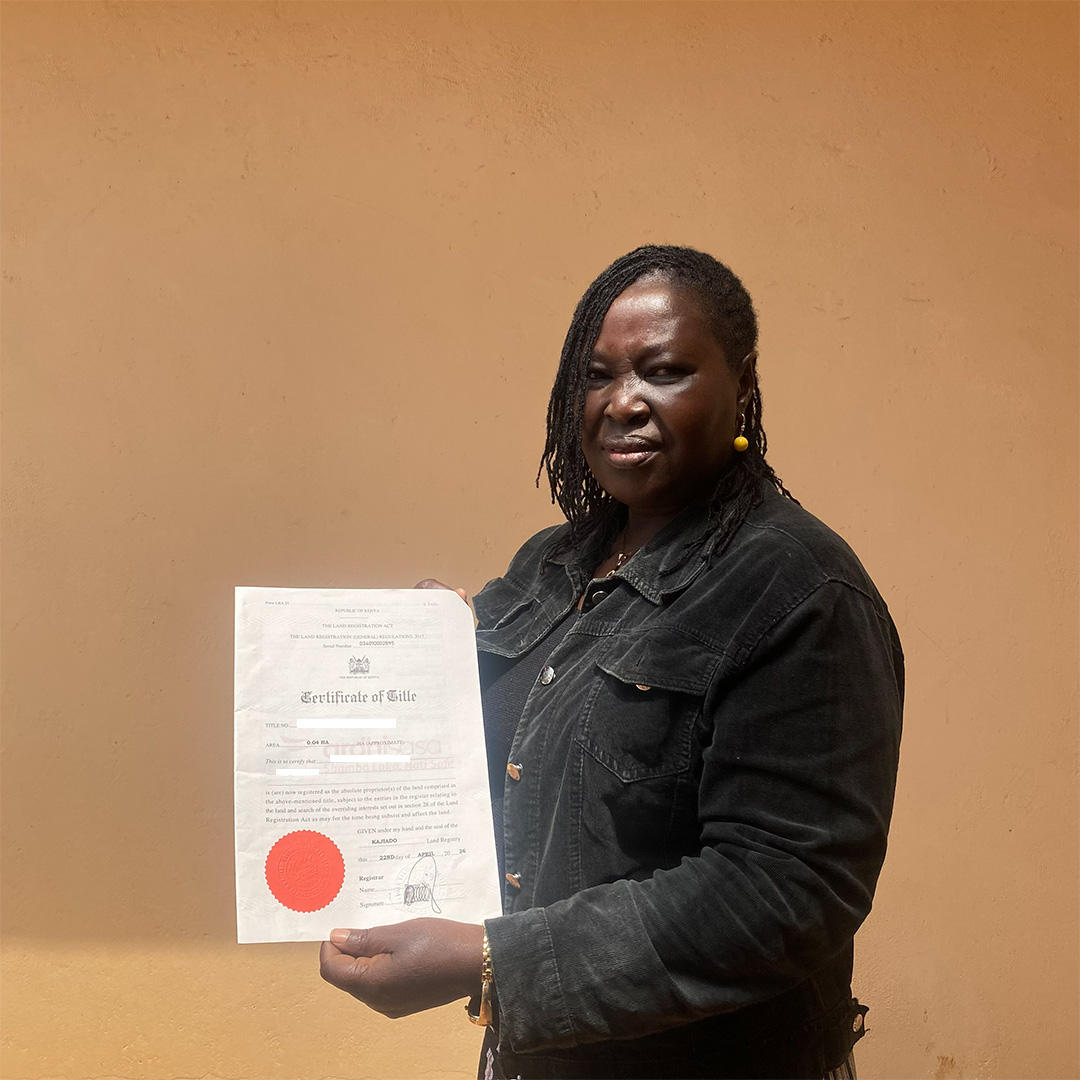 Investment to Ownership: A Happy Home Afrika Client Receives Title Deed