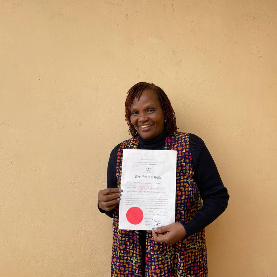 Investment to Ownership: A Happy Home Afrika Client Receives Title Deed