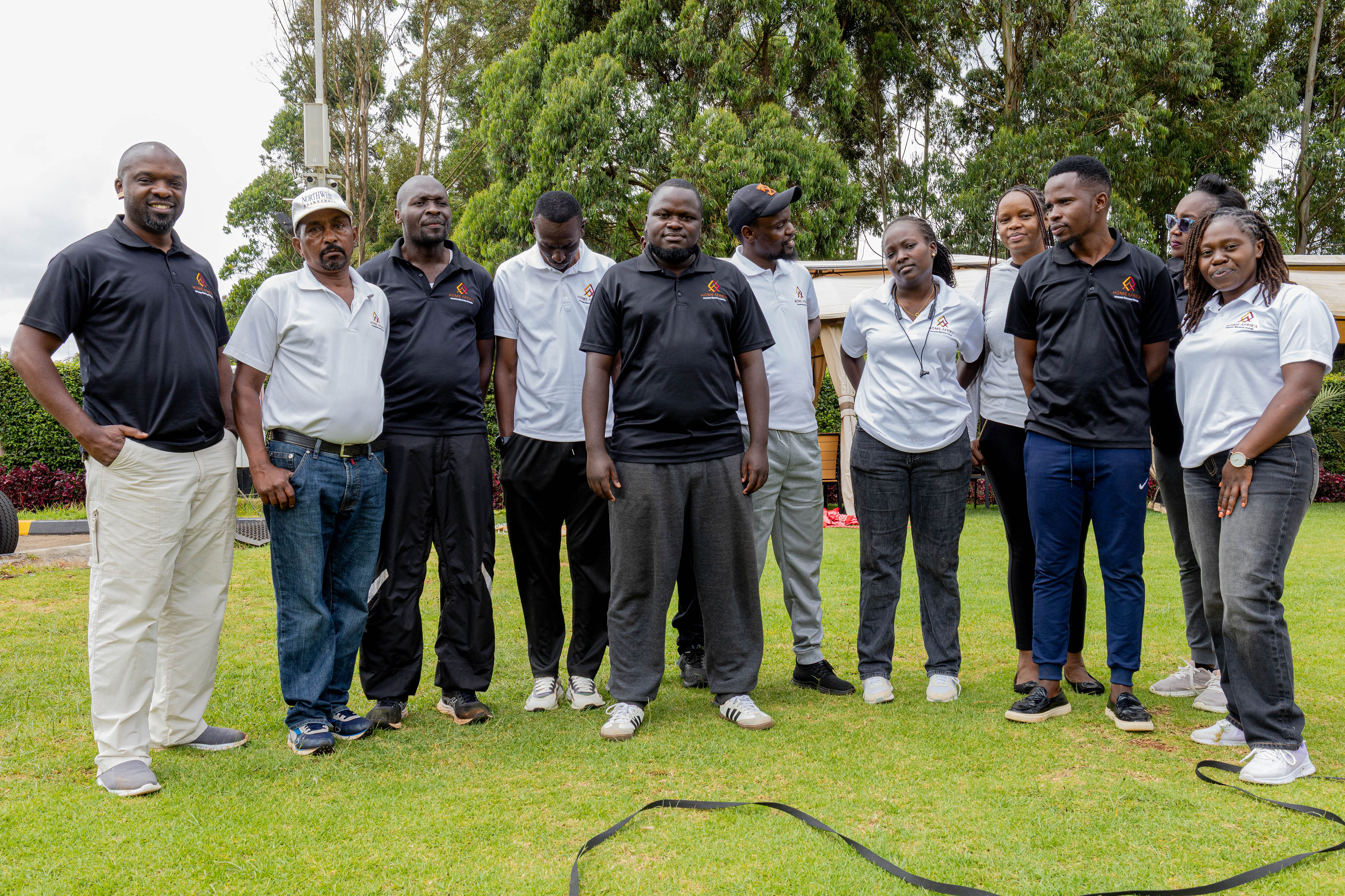 Staff Team Building At Ridge Cabin,Limuru