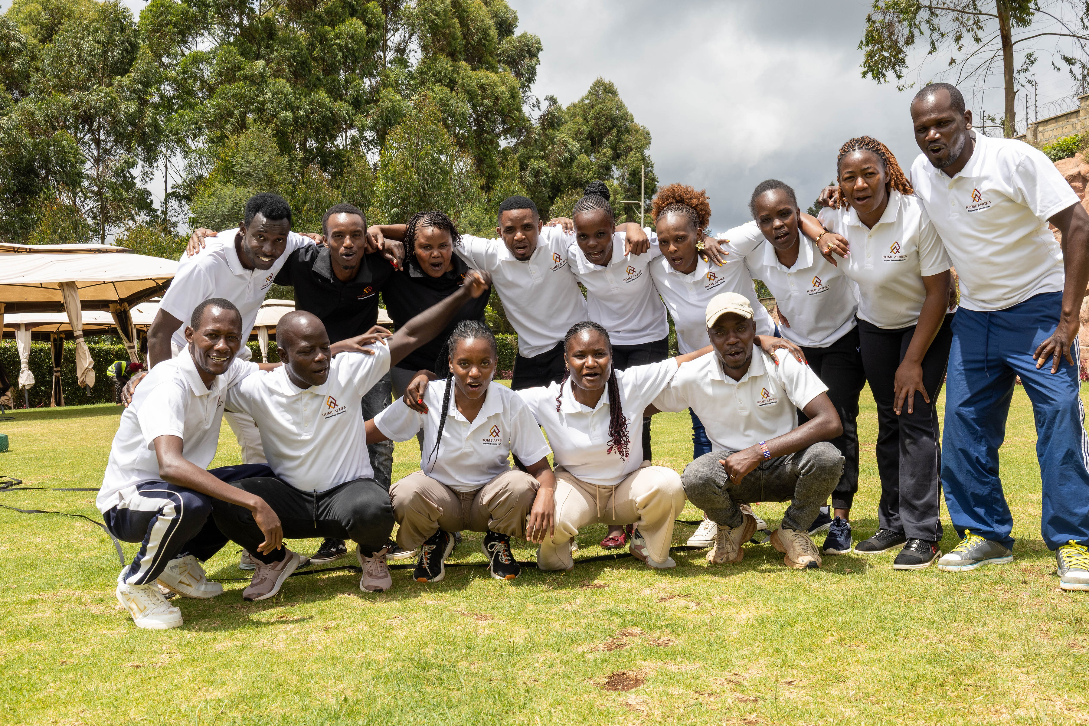 Staff Team Building At Ridge Cabin,Limuru
