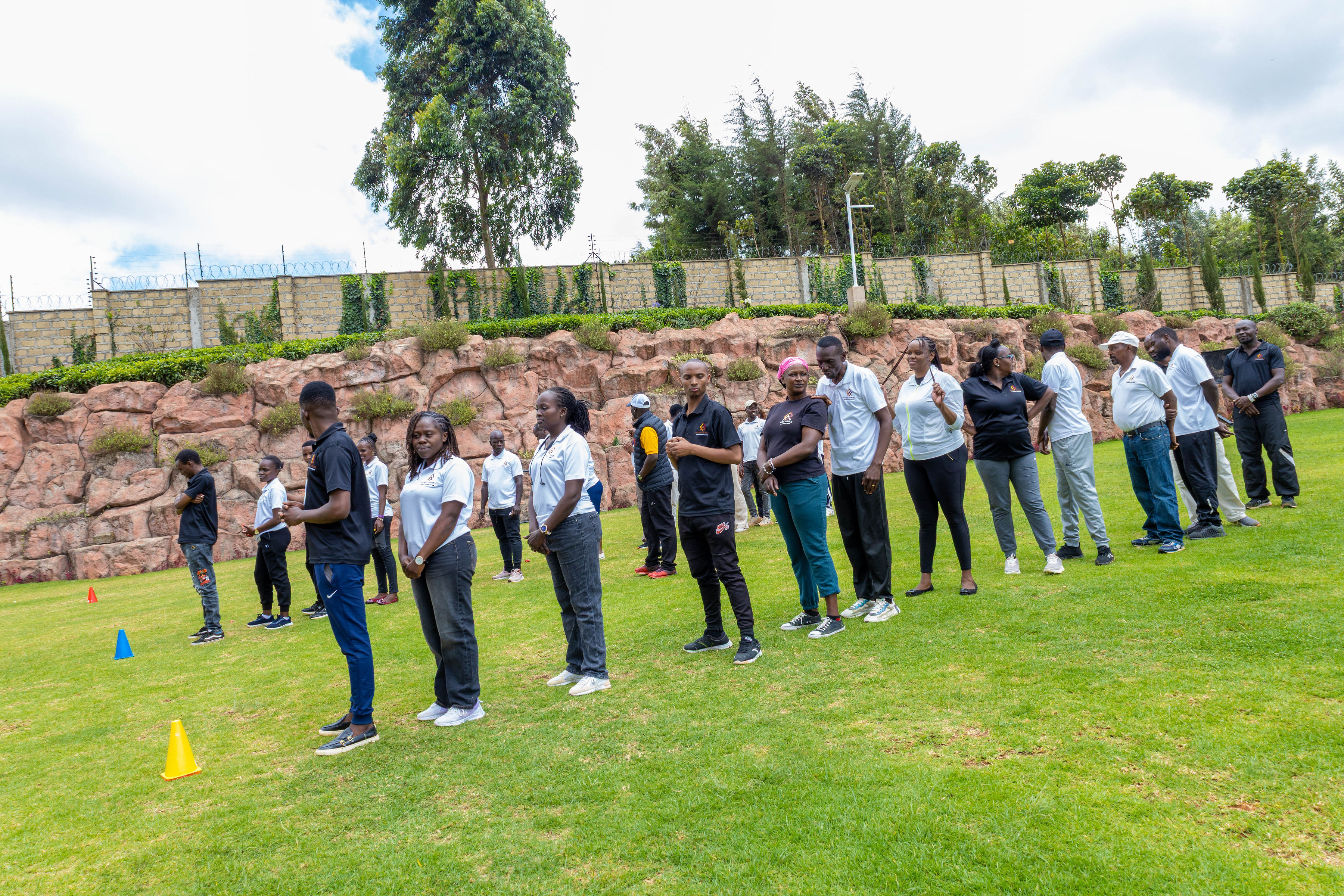 Staff Team Building At Ridge Cabin,Limuru