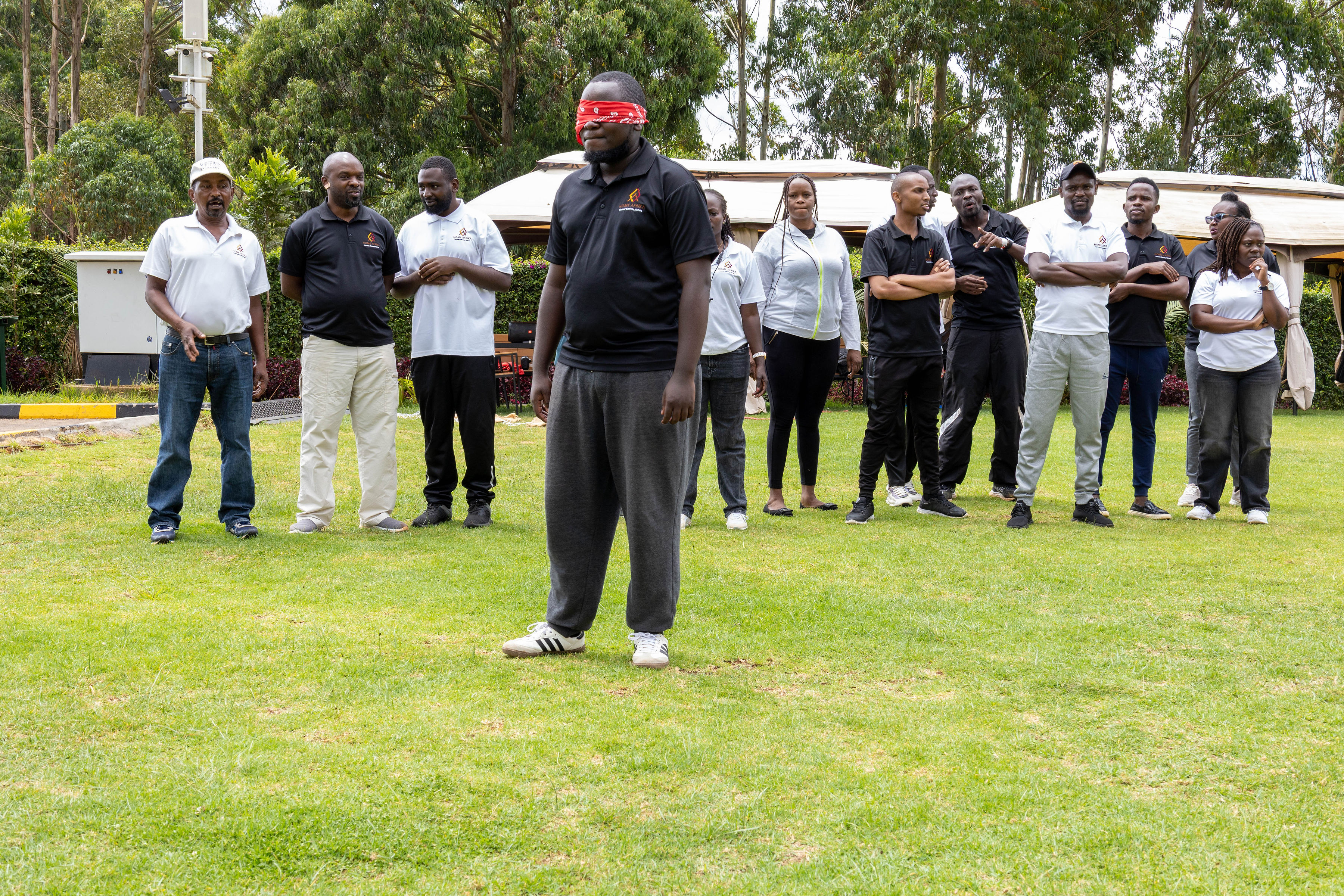 Staff Team Building At Ridge Cabin,Limuru