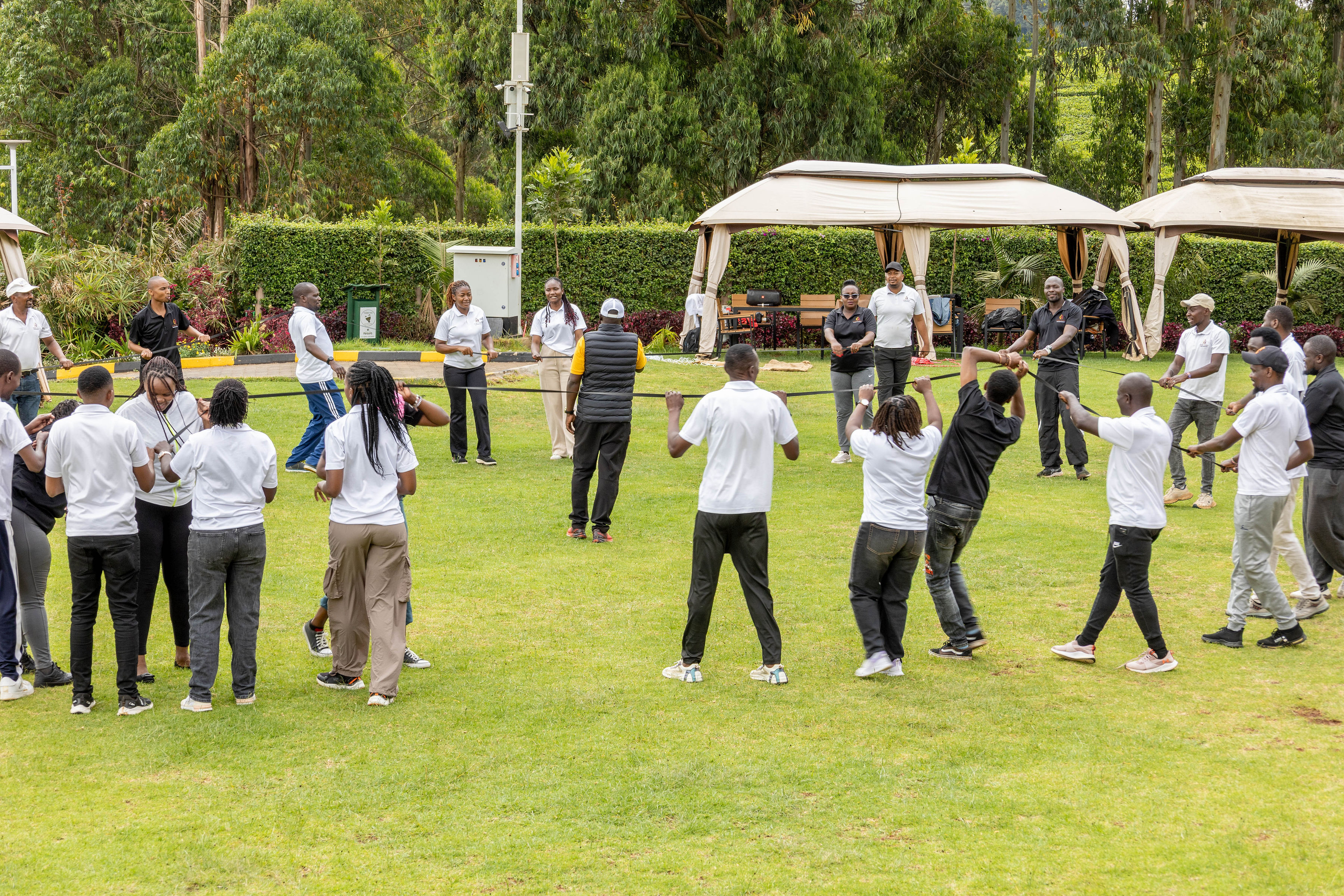 Staff Team Building At Ridge Cabin,Limuru
