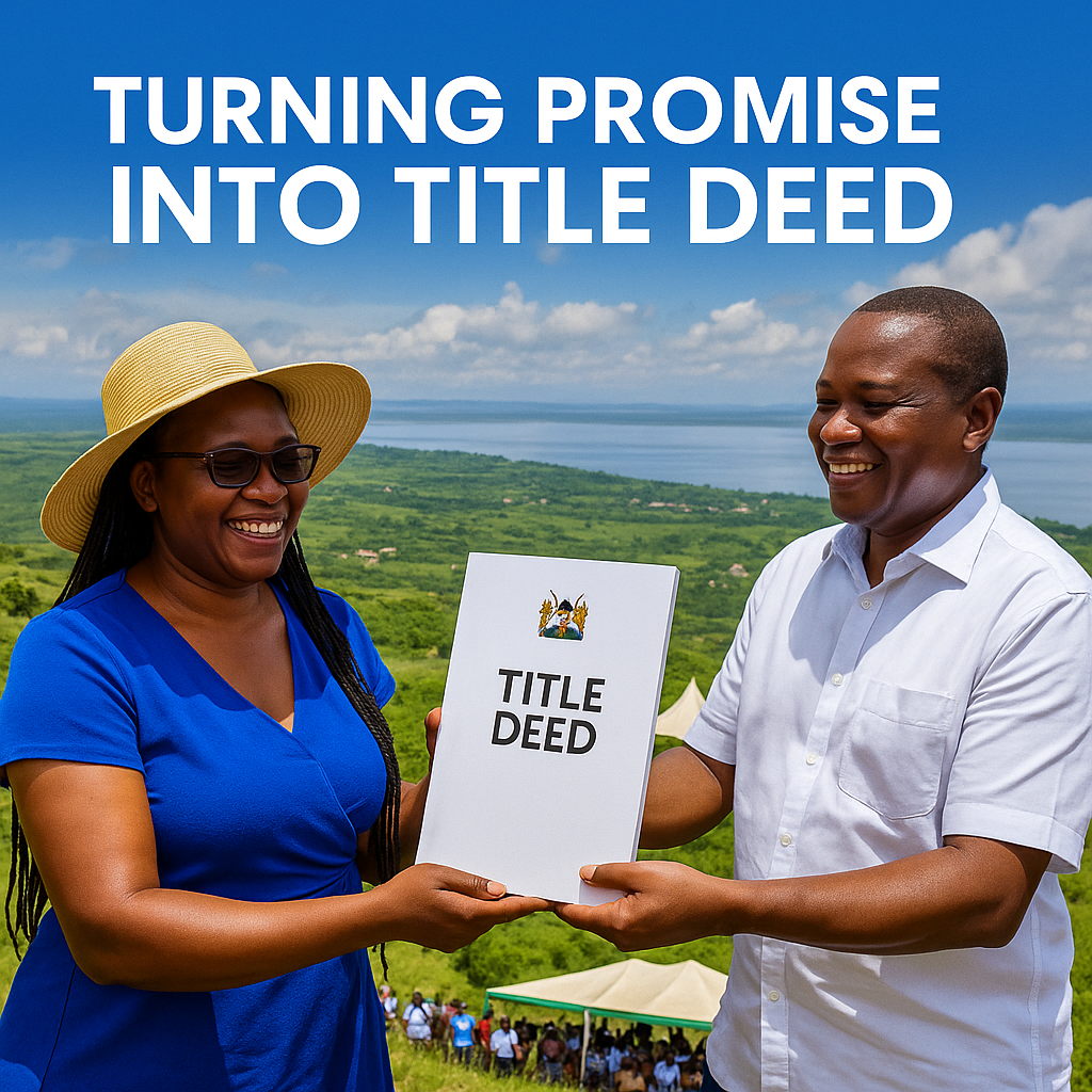 Lakeview Heights Phase 3B: Turning Promises into Title Deeds